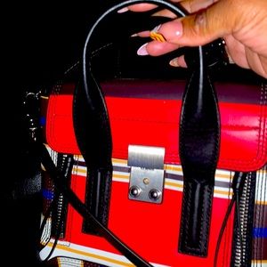 Women leather Philip Lim handbag In a multi color in excellent condition